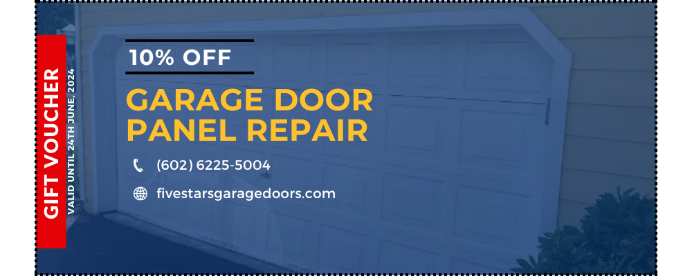 logo for 5 stars garage doors